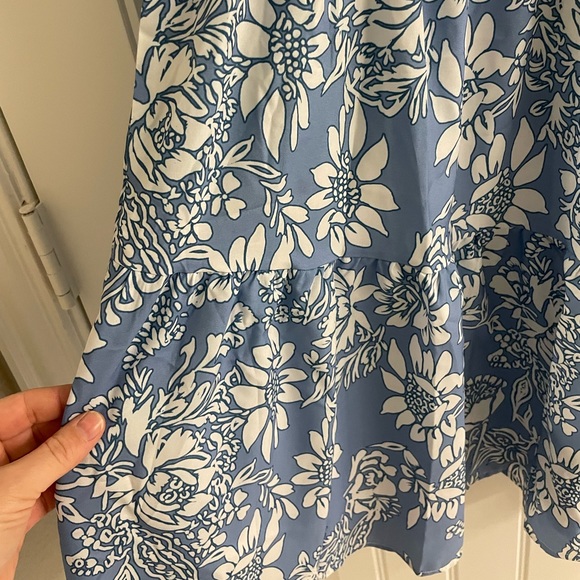 New floral tiered mini dress - Picture 5 of 7